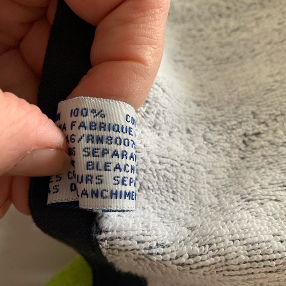 2  vintage beach towels approximately 30x56 NWOT leopard print 100% cotton - Picture 10 of 12